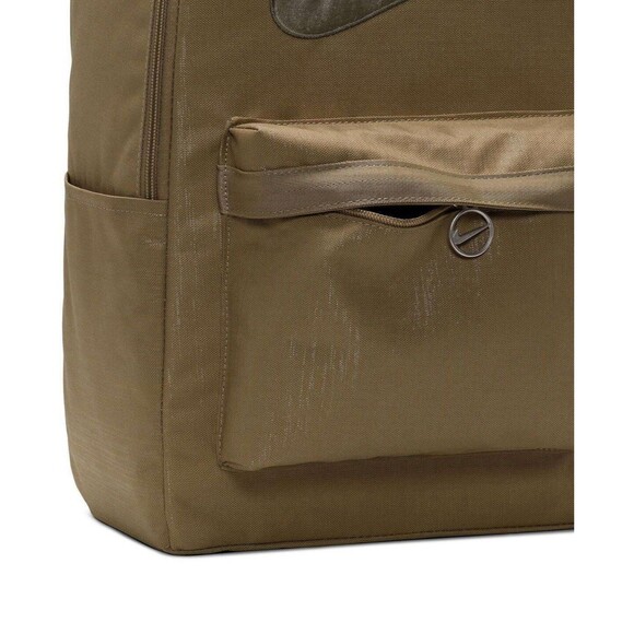 Nike Neutral Olive/Neutral Heritage Unisex Laptop Backpack (25L) FB3040-276 NEW - Picture 5 of 6